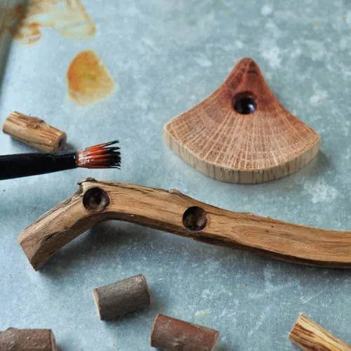 paint with clear varnish