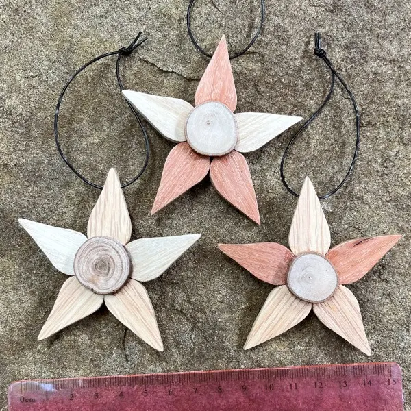 Christmas star size